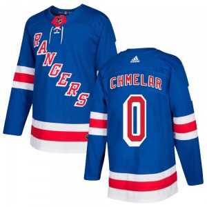 Jaroslav Chmelar New York Rangers Adidas Authentic Royal Blue Home Jersey