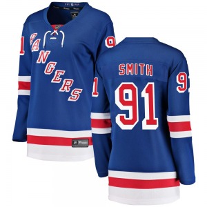 Women's Reilly Smith New York Rangers Fanatics Branded Breakaway Blue Home Jersey