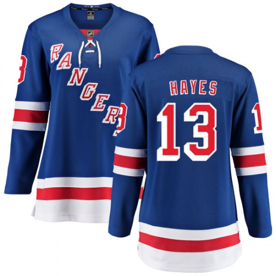 Women's Kevin Hayes New York Rangers Fanatics Branded Breakaway Blue ...