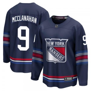 Youth Rob Mcclanahan New York Rangers Fanatics Branded Premier Navy Breakaway Alternate Jersey