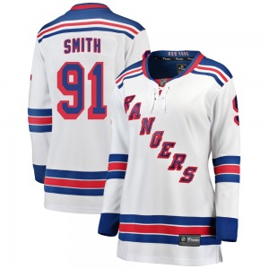 Women's Reilly Smith New York Rangers Fanatics Branded Breakaway White Away Jersey