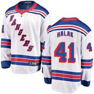 Jaroslav Halak New York Rangers Fanatics Branded Breakaway White Away Jersey