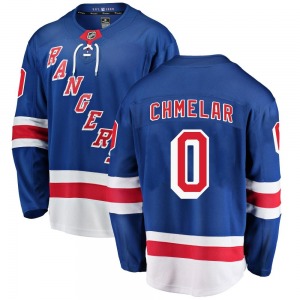 Jaroslav Chmelar New York Rangers Fanatics Branded Breakaway Blue Home Jersey