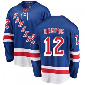 Ben Harpur New York Rangers Fanatics Branded Breakaway Blue Home Jersey