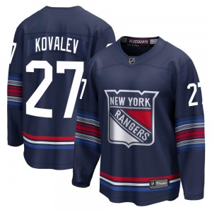 Alex Kovalev New York Rangers Fanatics Branded Premier Navy Breakaway Alternate Jersey