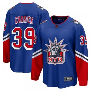 Sam Carrick New York Rangers Fanatics Branded Breakaway Royal Special Edition 2.0 Jersey