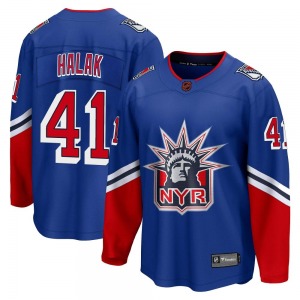 Jaroslav Halak New York Rangers Fanatics Branded Breakaway Royal Special Edition 2.0 Jersey