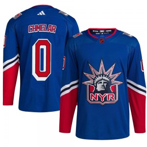 Jaroslav Chmelar New York Rangers Adidas Authentic Royal Reverse Retro 2.0 Jersey