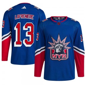 Alexis Lafreniere New York Rangers Adidas Authentic Royal Reverse Retro 2.0 Jersey