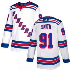 Youth Reilly Smith New York Rangers Adidas Authentic White Jersey