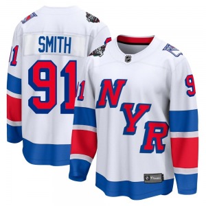 Reilly Smith New York Rangers Fanatics Branded Breakaway White 2024 Stadium Series Jersey