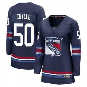 Women's Will Cuylle New York Rangers Fanatics Branded Premier Navy Breakaway Alternate Jersey