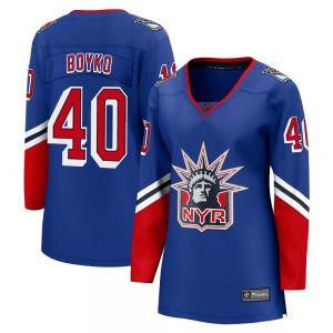 Women's Talyn Boyko New York Rangers Fanatics Branded Breakaway Royal Special Edition 2.0 Jersey