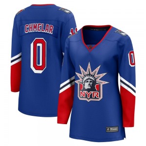 Women's Jaroslav Chmelar New York Rangers Fanatics Branded Breakaway Royal Special Edition 2.0 Jersey