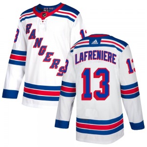 Alexis Lafreniere New York Rangers Adidas Authentic White Jersey