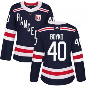 Women's Talyn Boyko New York Rangers Adidas Authentic Navy Blue 2018 Winter Classic Home Jersey