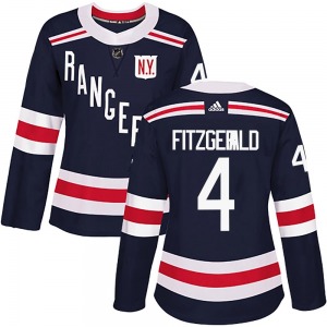 Women's Casey Fitzgerald New York Rangers Adidas Authentic Navy Blue 2018 Winter Classic Home Jersey