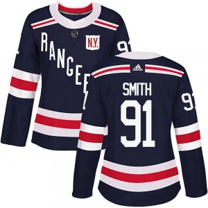 Women's Reilly Smith New York Rangers Adidas Authentic Navy Blue 2018 Winter Classic Home Jersey