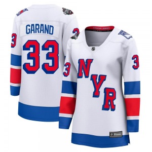 Women's Dylan Garand New York Rangers Fanatics Branded Breakaway White 2024 Stadium Series Jersey