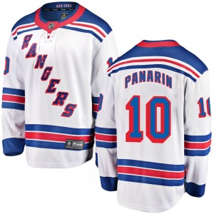 Youth Artemi Panarin New York Rangers Fanatics Branded Breakaway White Away Jersey